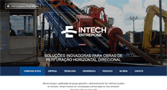 Desktop Screenshot of intech-engenharia.com.br